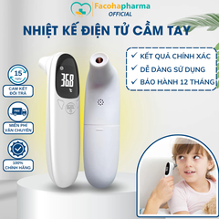 Nhiệt kế điện tử hồng ngoại cho bé và cả gia đình giúp đo thân nhiệt dễ dàng thiết kế nhỏ gọn