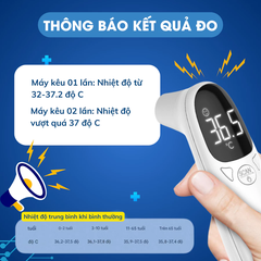 Nhiệt kế điện tử hồng ngoại cho bé và cả gia đình giúp đo thân nhiệt dễ dàng thiết kế nhỏ gọn