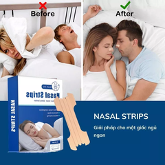 Miếng dán chống ngáy hộp 30 miếng giải pháp cho giấc ngủ ngon giảm ngáy hiệu quả