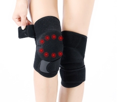 Đai giữ ấm đầu gối phát nhiệt từ tính hỗ trợ giảm đau nhức, ôm sát cơ thể chắn chắn (1 đôi)