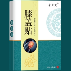 Miếng dán ngải cứu vai gáy cao cấp Aicaojingzhuitie hộp 12 miếng
