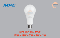 MPE Đèn LED bulb 15W trắng