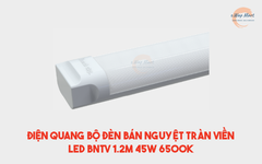 Điện Quang Bộ đèn bán nguyệt tràn viền LED BNTV 1.2m 45W 6500K