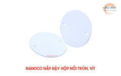 nanoco Nắp đậy hộp nối tròn, vít