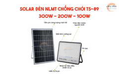 Solar Đèn NLMT chống chói TS-89100 (100W)