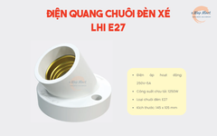 Điện Quang Chuôi đèn xéo LHI E27