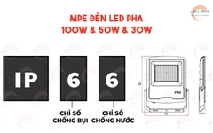 MPE Đèn LED pha 30W
