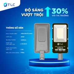 TLC Đèn đường rời thể NLMT Sunlux 300W trắng