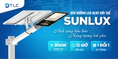 TLC Đèn đường rời thể NLMT Sunlux 300W trắng