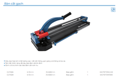 DongCheng Máy cắt gạch D211508 - Size 800model