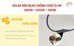 Solar Đèn NLMT chống chói TS-89200 (200W)