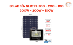 Solar Đèn NLMT FL 100 (100W)