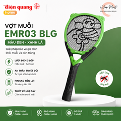 Điện Quang Vợt muỗi EMR03 BLG (màu đen xanh lá)