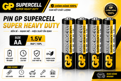 GP Pin tiểu Supercell AA GP15PL-2S4