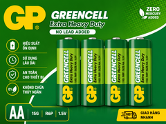 GP Pin tiểu Greencell AA GP15G-2U4