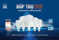 TLC Đèn led búp trụ DOS 20W trắng