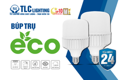 TLC Đèn led búp trụ Eco Friendly 40W trắng