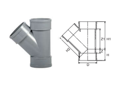 Nhựa ĐN Y đều uPVC D168 PN6