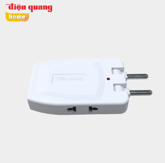 Điện Quang Ổ cắm xoay gấp gọn ESK RT W3 (3 lỗ, màu trắng)