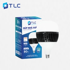 TLC Đèn led búp nhà xưởng 80W trắng