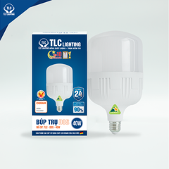 TLC Đèn led búp trụ DOS 40W trắng