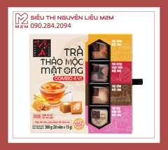 Trà Thảo Mộc Mật Ong Viên Vị Á 300g ( Combo 4 vị)