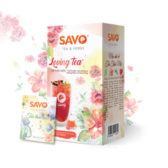 Trà Loving Tea - Hibiscus SAVO (20 gói x 2g)
