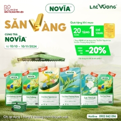 Trà Đen Nguyên Lá Novia 500g