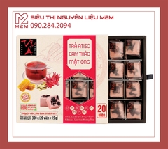 Trà Atiso Cam Thảo Mật Ong Viên Vị Á Hộp 300gr