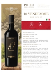 10 Vendemmie Montepulciano - Primitivo