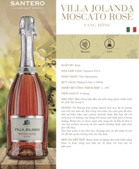 Villa Jolanda Moscato Rose