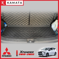 Thảm lót cốp xe ô tô KAMATA dành cho  Mitsubishi Xpander 2018 - 2021 chất liệu TPU cao cấp mới nhất