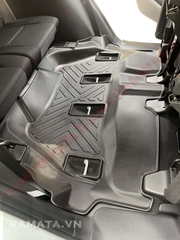 Thảm lót sàn ô tô Honda BRV 2023 khuôn đúc TPV 1 bộ 4 tấm