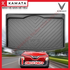 Thảm lót cốp xe ô tô Vinfast VF5 2023 - Nay chất liệu TPV cao cấp mới nhất