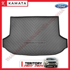 Thảm lót cốp xe ô tô Ford Territory 2022 - 2025 chất liệu TPV cao cấp mới nhất