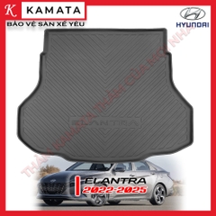 Thảm lót cốp ô tô Hyundai Elantra 2022-2025 chất liệu TPV cao cấp mới nhất