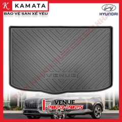 Thảm lót cốp xe ô tô Hyundai Venue 2024 chất liệu TPV cao cấp mới nhất