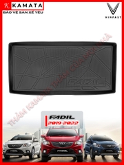 Thảm lót cốp xe ô tô Vinfast Fadil 2019 - 2022 chất liệu TPV cao cấp mới nhất