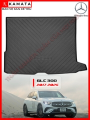 Thảm lót cốp ô tô Mercedes GLC300 2017-2025 đúc nguyên khối (chất liệu TPV) cao cấp mới nhất