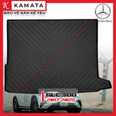 Thảm lót cốp ô tô Mercedes GLC300 2017-2025 đúc nguyên khối (chất liệu TPV) cao cấp mới nhất