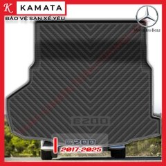 Thảm lót cốp ô tô Mercedes E200 2017 - 2025 khuôn đúc TPV