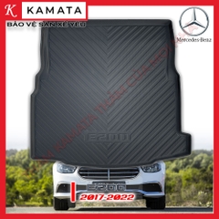 Thảm lót cốp ô tô Mercedes E200 2017 - 2022 khuôn đúc TPV