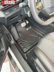 Thảm lót cốp xe ô tô Peugeot 3008 2017-2024 chất liệu TPV cao cấp mới nhất