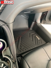 Thảm lót sàn ô tô Toyota Camry 2019 - 2025 khuôn đúc TPV (1 bộ 3 tấm)