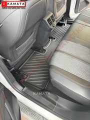 Thảm lót sàn ô tô Peugeot 3008 2017-2024 đúc nguyên khối TPV ( 1 bộ/3 tấm)