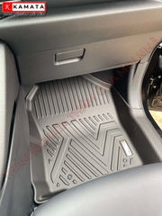 Thảm lót sàn ô tô Toyota Yaris cross 2023 khuôn đúc TPV tràn viền (1 bộ 3 tấm)