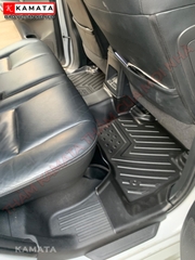 Thảm lót sàn ô tô 5D Mitsubishi Pajero 2019 - 2023 đúc nguyên khối TPV (4 tấm/Bộ) 2x4 4x4