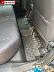 Thảm lót sàn ô tô Toyota Yaris cross 2023 khuôn đúc TPV tràn viền (1 bộ 3 tấm)