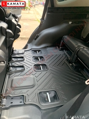 Thảm lót sàn ô tô 5D Mitsubishi Pajero 2019 - 2023 đúc nguyên khối TPV (4 tấm/Bộ) 2x4 4x4