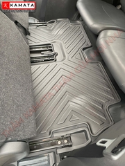 Thảm lót sàn ô tô Mitsubishi Outlander 2019 - 2023 đúc nguyên khối tràn viền TPV (4 tấm/Bộ)